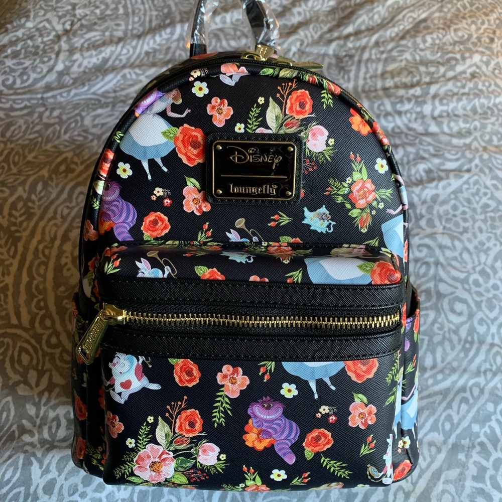 Disney Alice in Wonderland Mini Loungefly Backpack